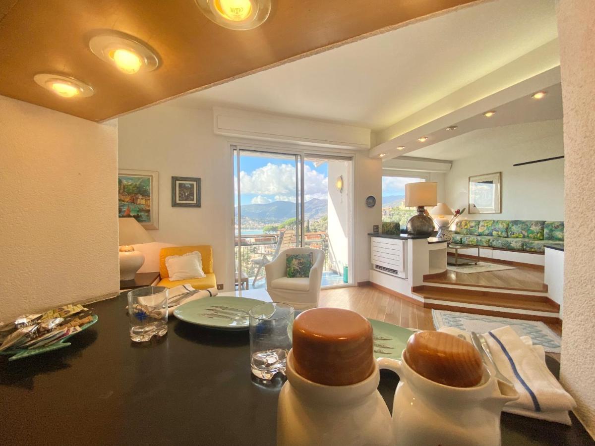 Welcome Riviera - Paradiso 12-Ultimo Restauro Nel 2025-Vista Mare Stupenda-Balcone Con Vista Meravigliosa Piu' Terrazza Solarium Sovrastante Di 70 Mq Esterna ラッパロ エクステリア 写真