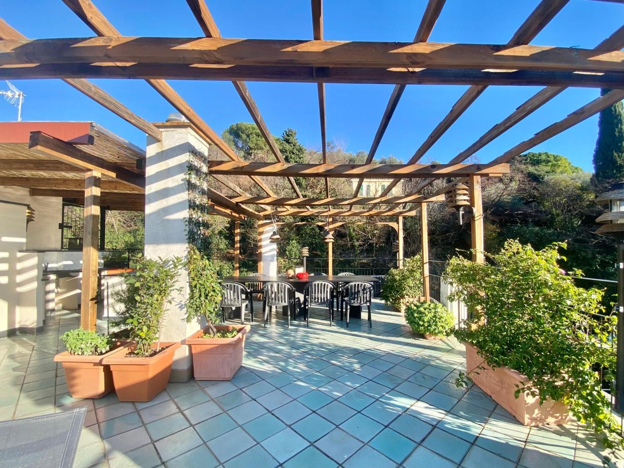 Welcome Riviera - Paradiso 12-Ultimo Restauro Nel 2025-Vista Mare Stupenda-Balcone Con Vista Meravigliosa Piu' Terrazza Solarium Sovrastante Di 70 Mq Esterna ラッパロ エクステリア 写真