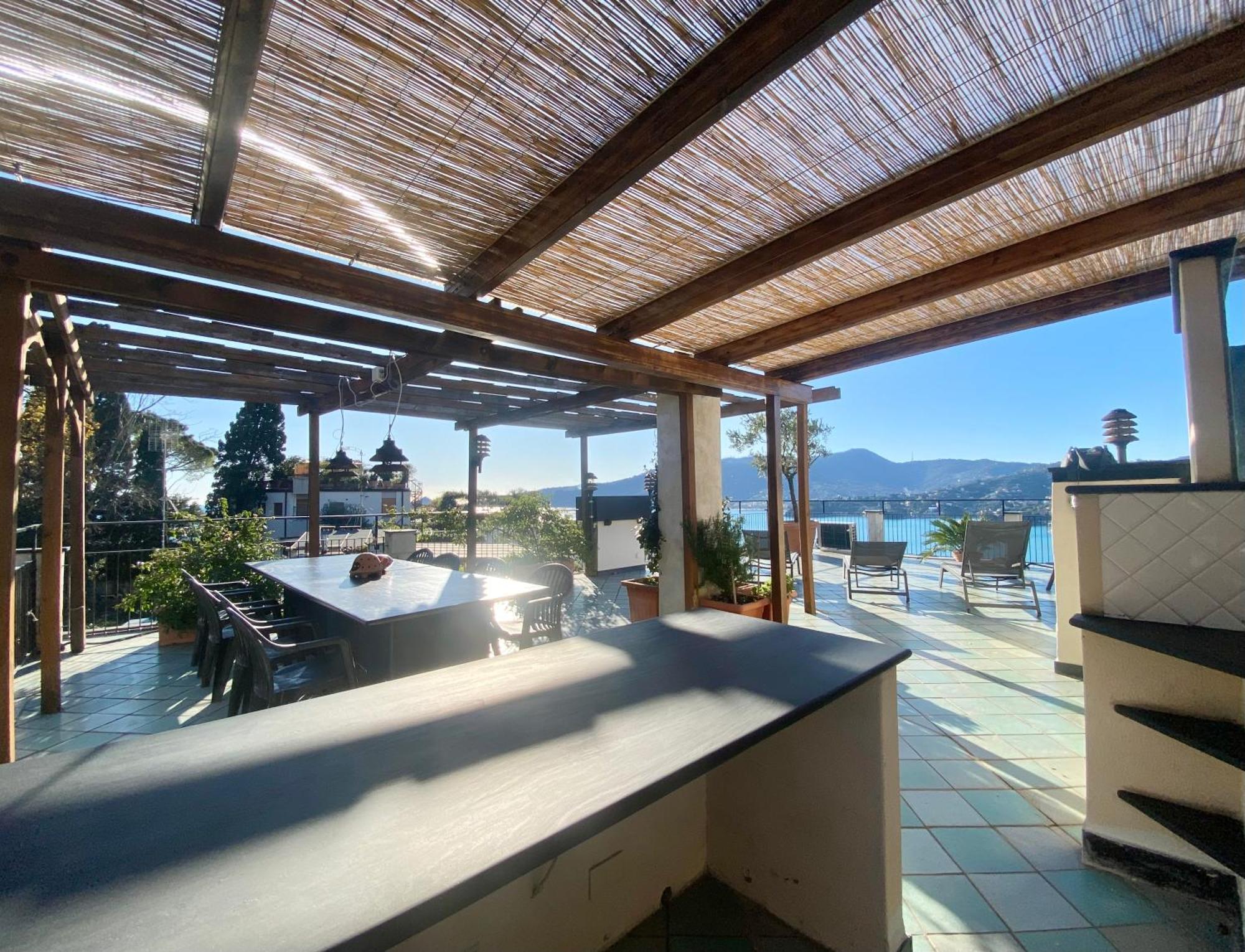 Welcome Riviera - Paradiso 12-Ultimo Restauro Nel 2025-Vista Mare Stupenda-Balcone Con Vista Meravigliosa Piu' Terrazza Solarium Sovrastante Di 70 Mq Esterna ラッパロ エクステリア 写真