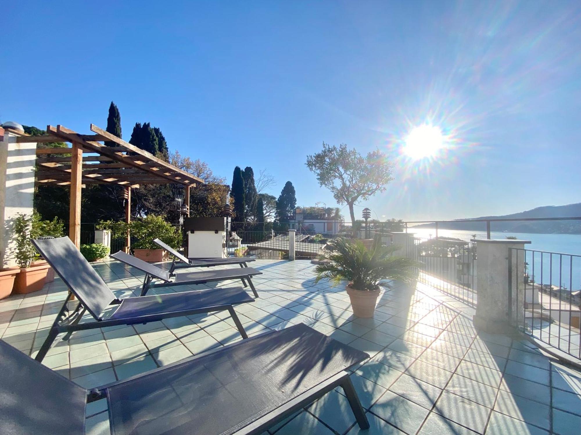 Welcome Riviera - Paradiso 12-Ultimo Restauro Nel 2025-Vista Mare Stupenda-Balcone Con Vista Meravigliosa Piu' Terrazza Solarium Sovrastante Di 70 Mq Esterna ラッパロ エクステリア 写真